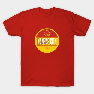 Kansas city retro football T-Shirt